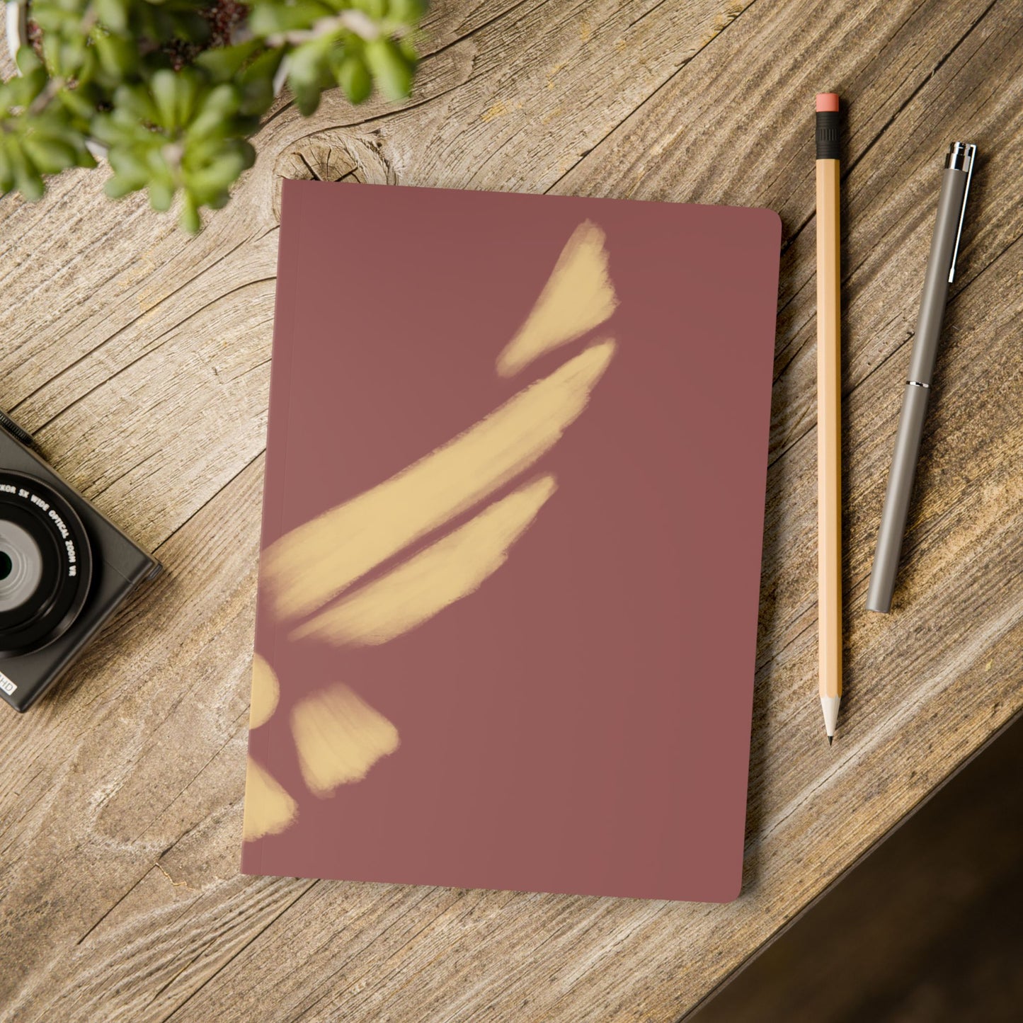 Softcover Notebook - Air Force Logo (Rose)