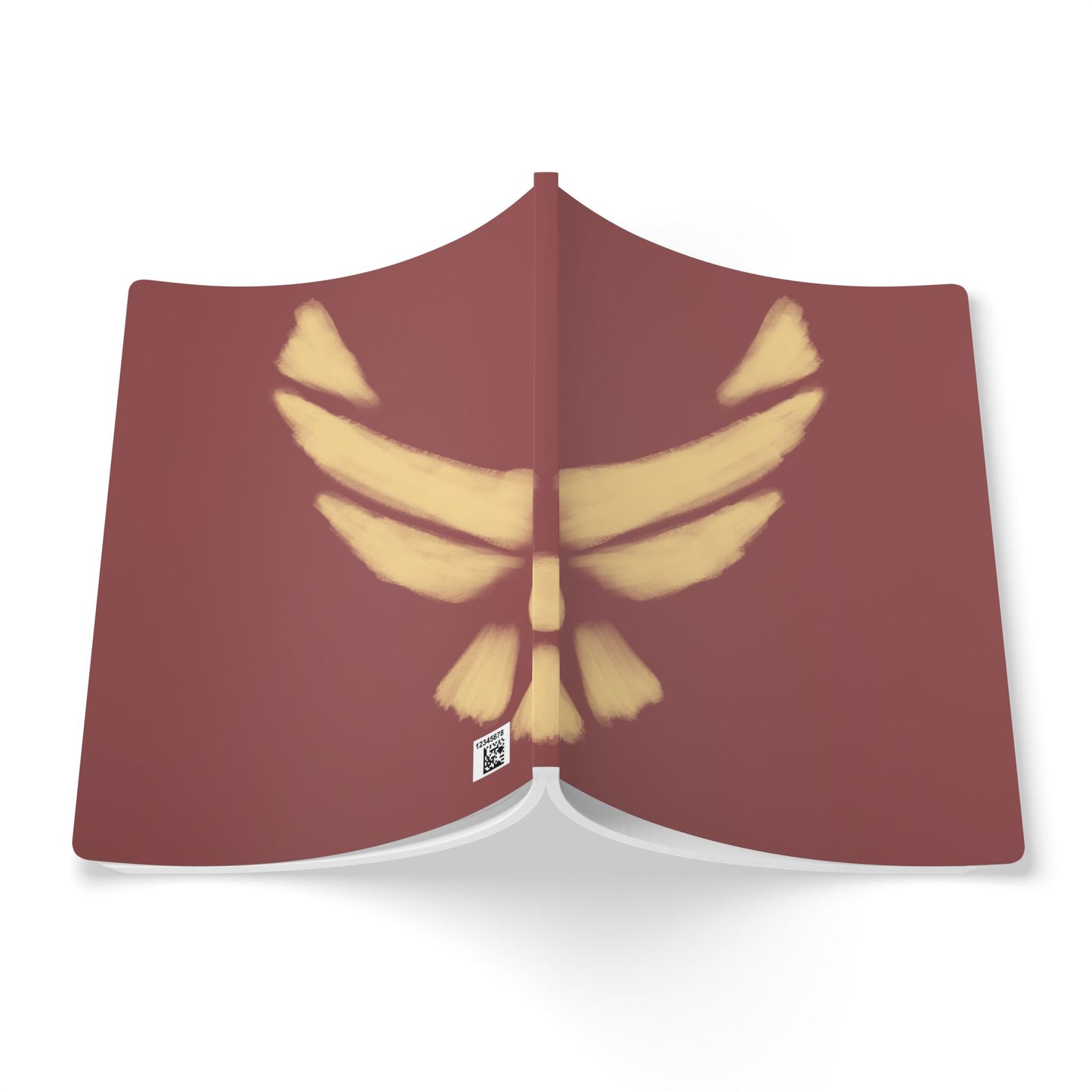 Softcover Notebook - Air Force Logo (Rose)