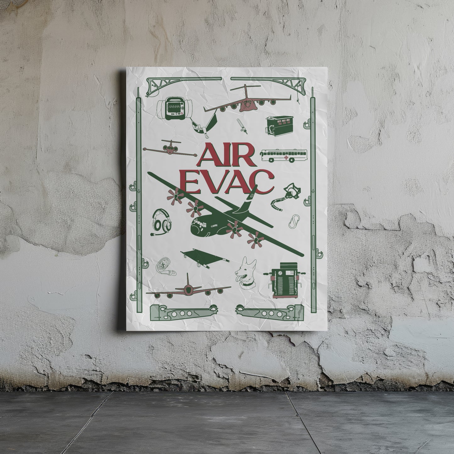 Air Evac Poster