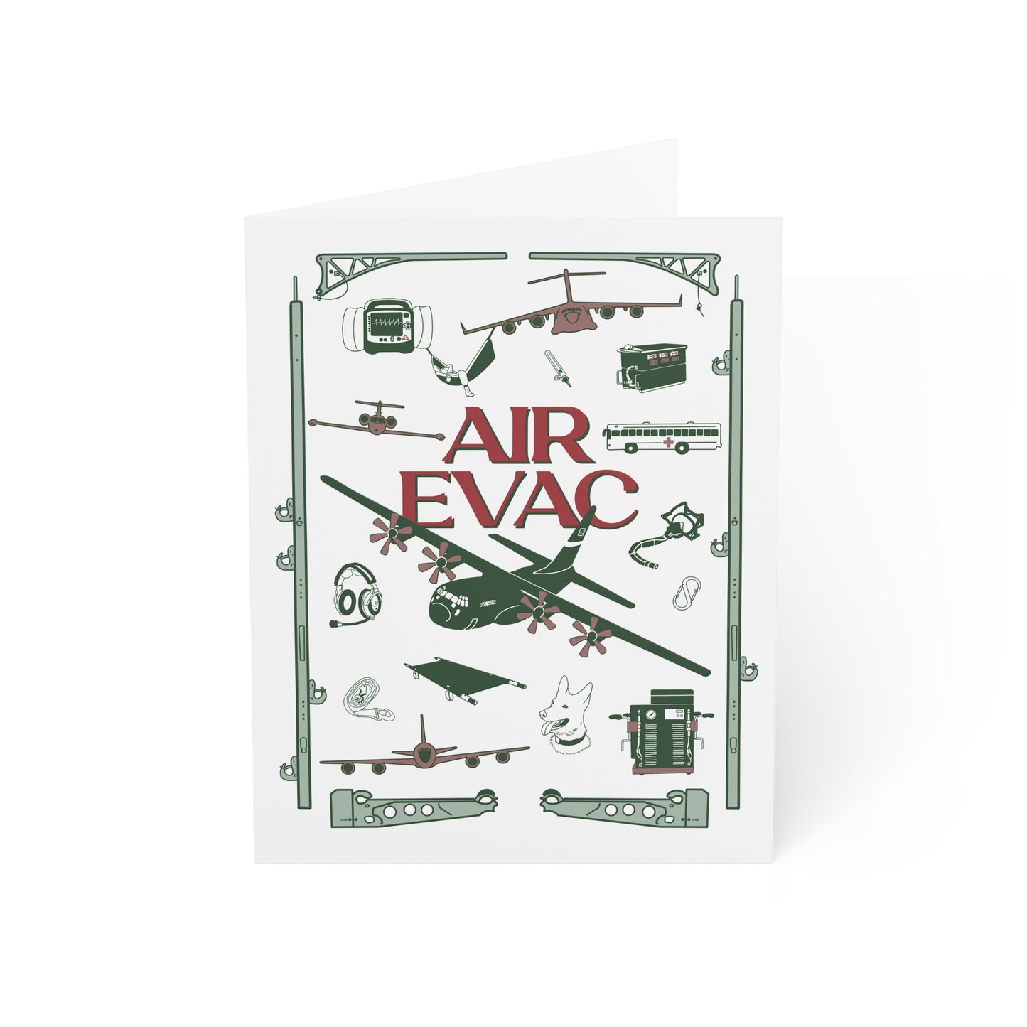 Air Evac Greeting Cards