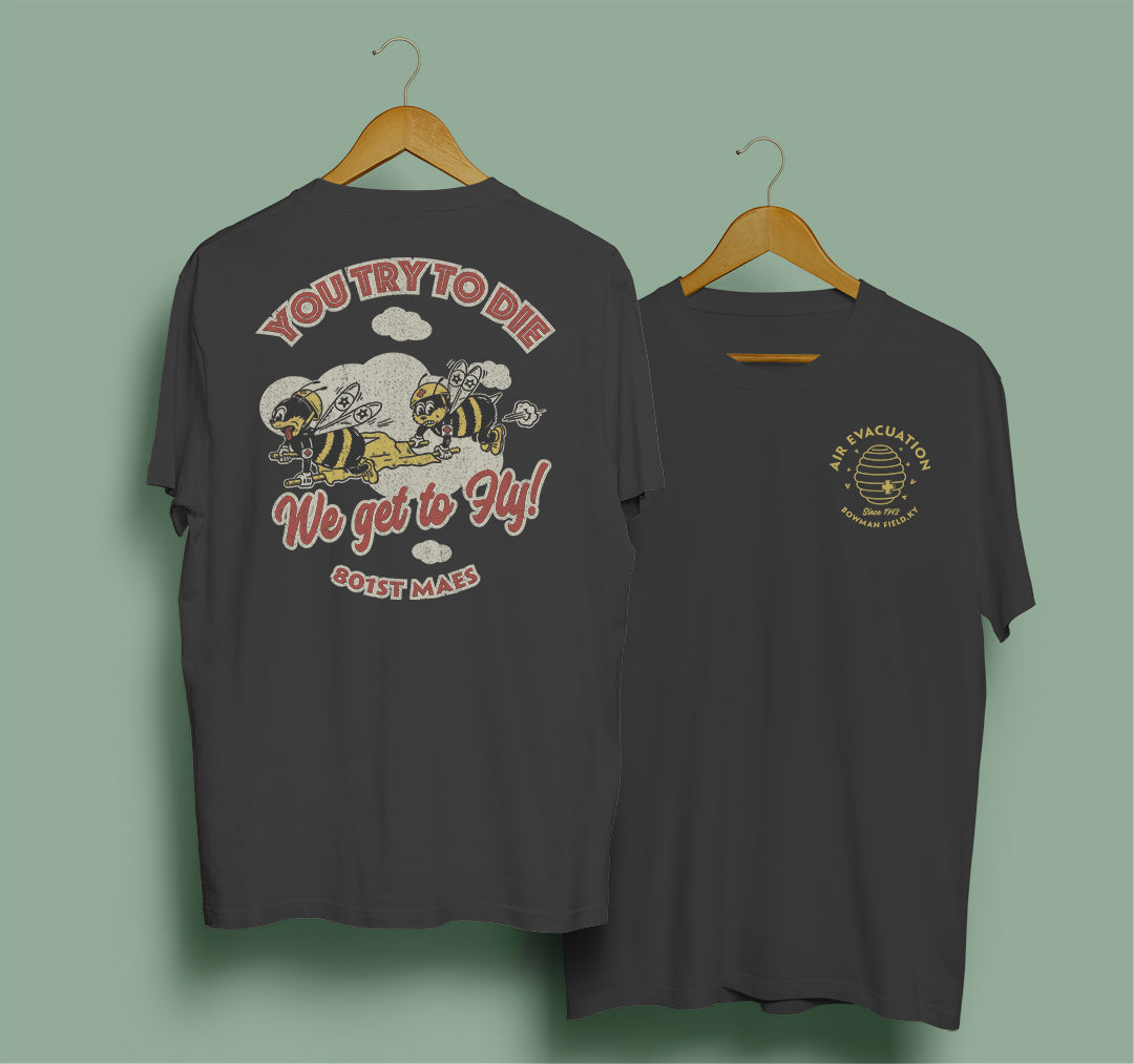 AE Heritage Tee: Black